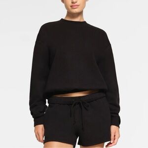 SKIMS Black Sweatshirt